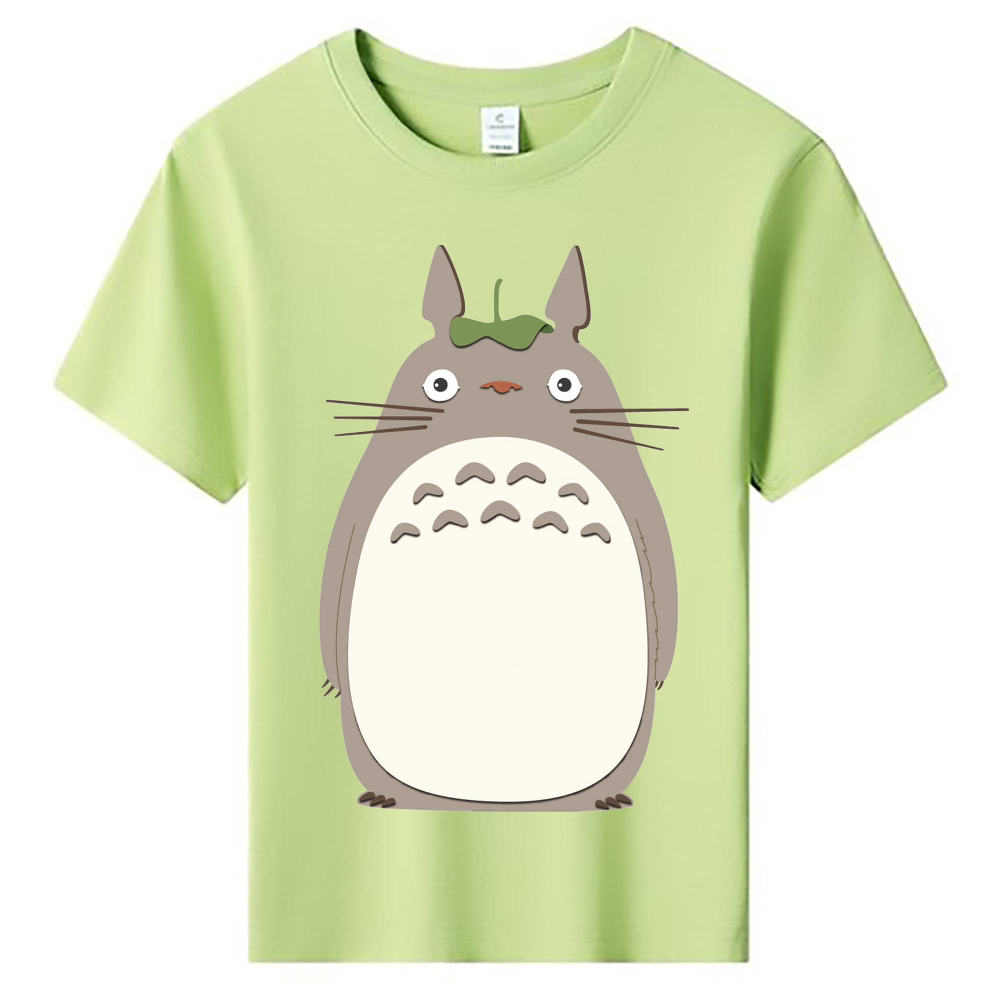 （画像用） となりのトトロ 草壁メイ 草壁サツキ My Neighbor Totoro Satsuki Kusakabe Mei Kusakabe 綿100％キッズTシャツ（フロントプリント）